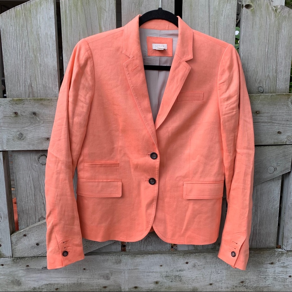 J. Crew Blazer Orange 4